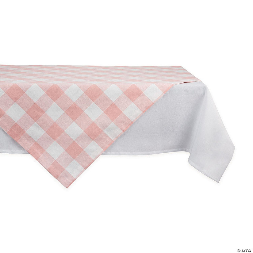 Pink Buffalo Check Table Topper 40X40 Image