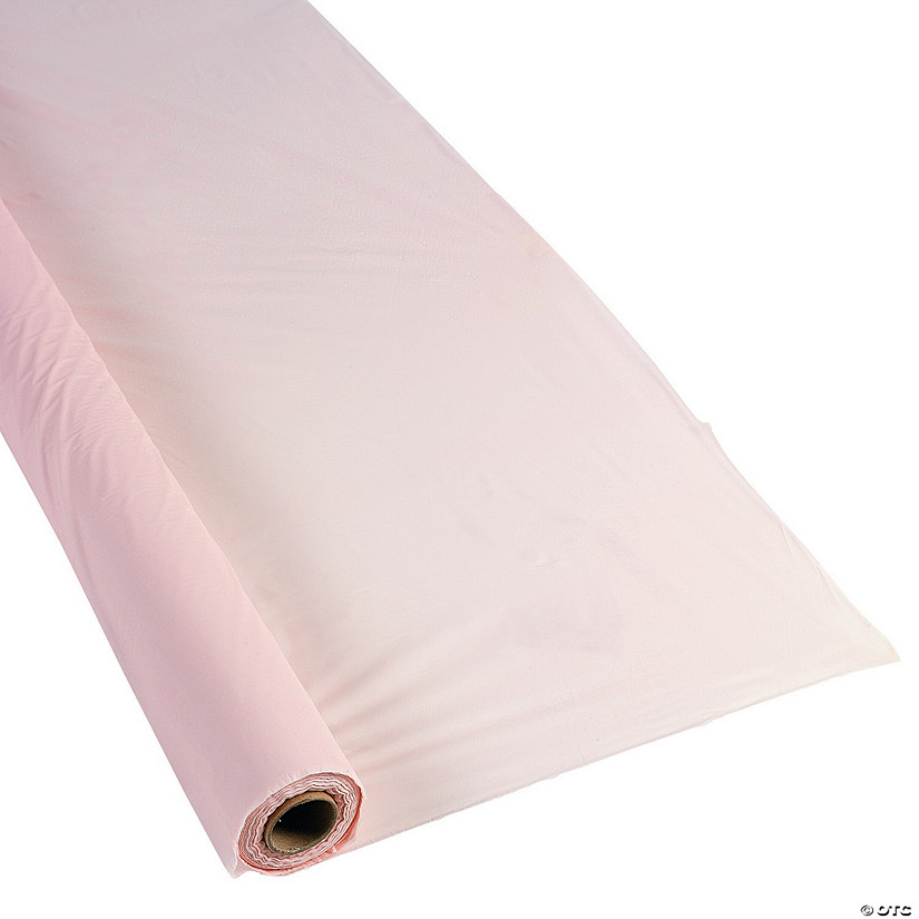 Pink Extra Long Tablecloth Roll Discontinued