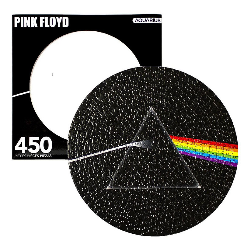 Pink Floyd Dark Side Of The Moon 450 Piece Picture Disc Jigsaw Puzzle Image