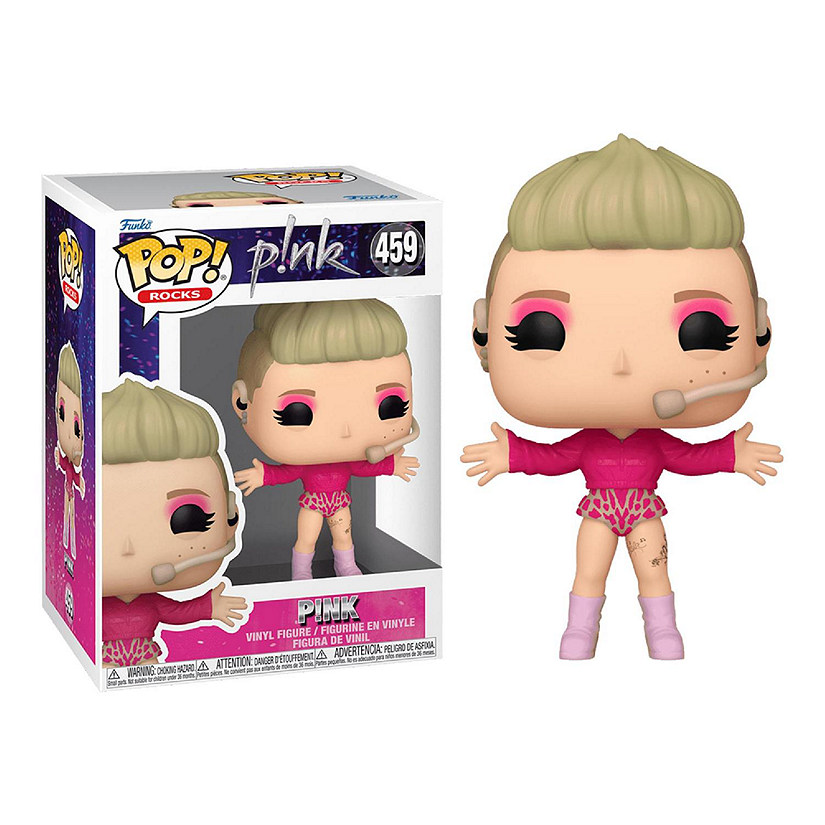 Pink Funko POP Rocks  Trustfall Image