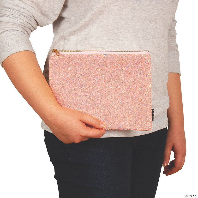 Pink Glitter Pouch Image