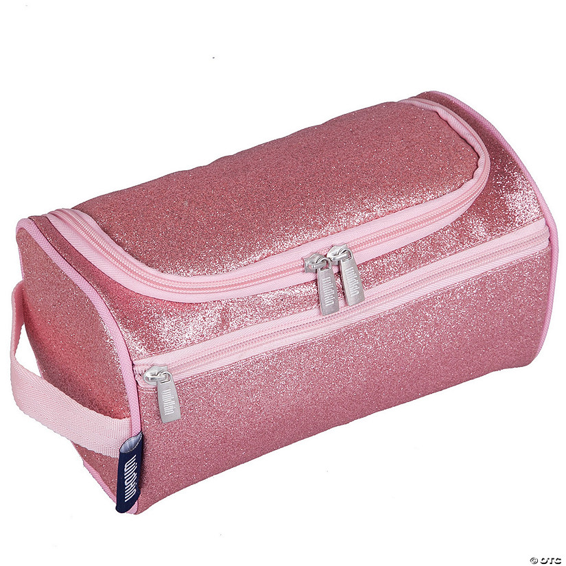 Pink Glitter Toiletry Bag Image