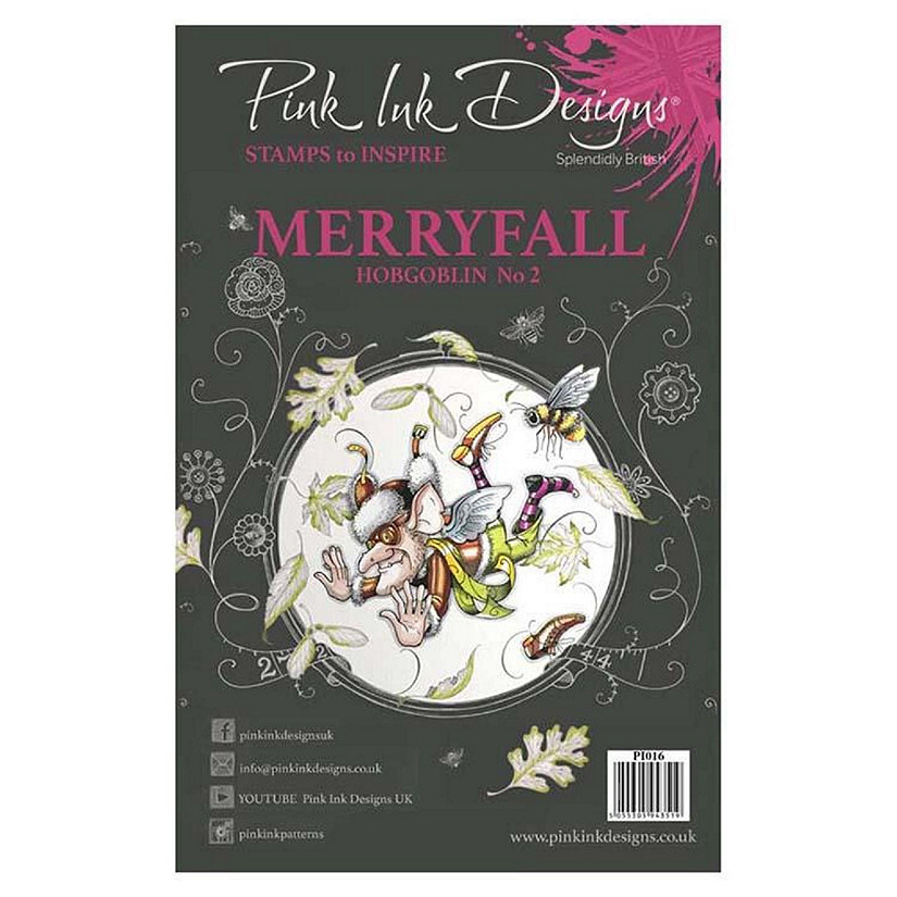 Pink Ink Designs A5 Clear Stamp Merryfall Hobgoblin 2 Image