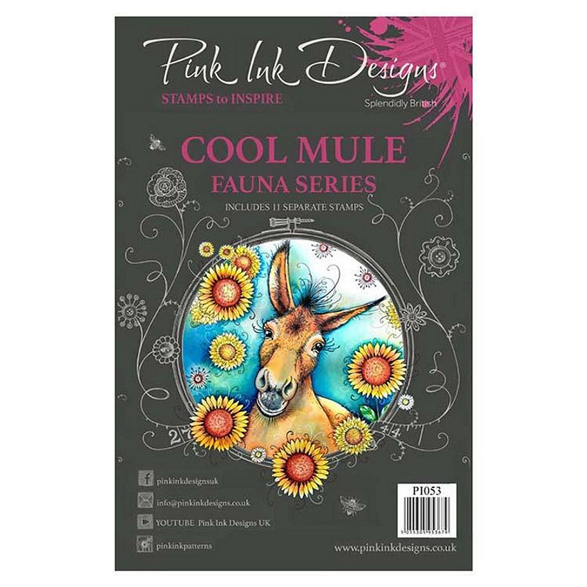 Pink Ink Designs Clear Stamp Cool Mule Image