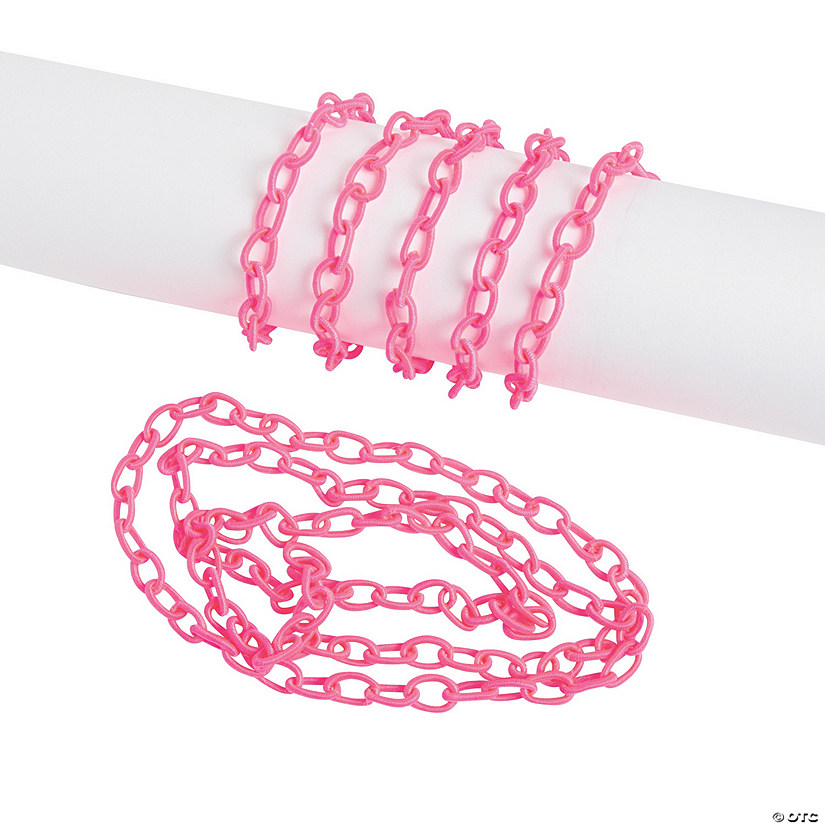 Pink Nylon Chain Oriental Trading