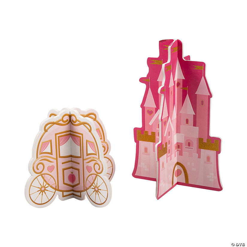 Pink Princess Party Centerpieces - 2 Pc. Image