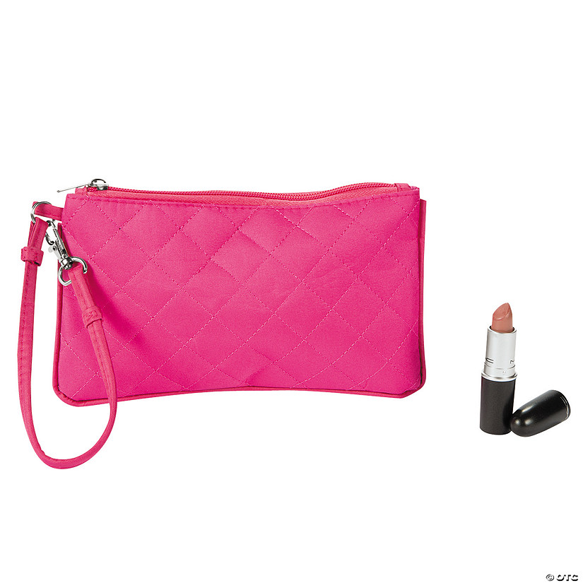 Pink Quilted Wristlet Purse - Discontinued