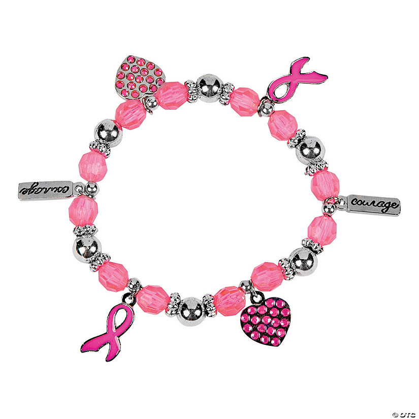 Pink Ribbon Charm Bracelets Oriental Trading