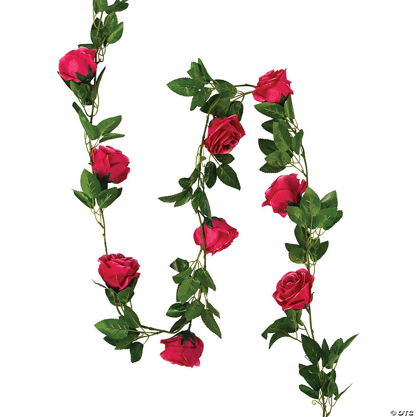 Pink Rose Garland Image