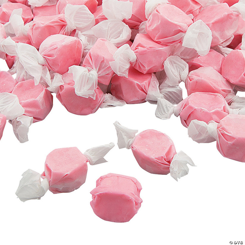 Pink Salt Water Taffy Candy - 193 Pc. Image