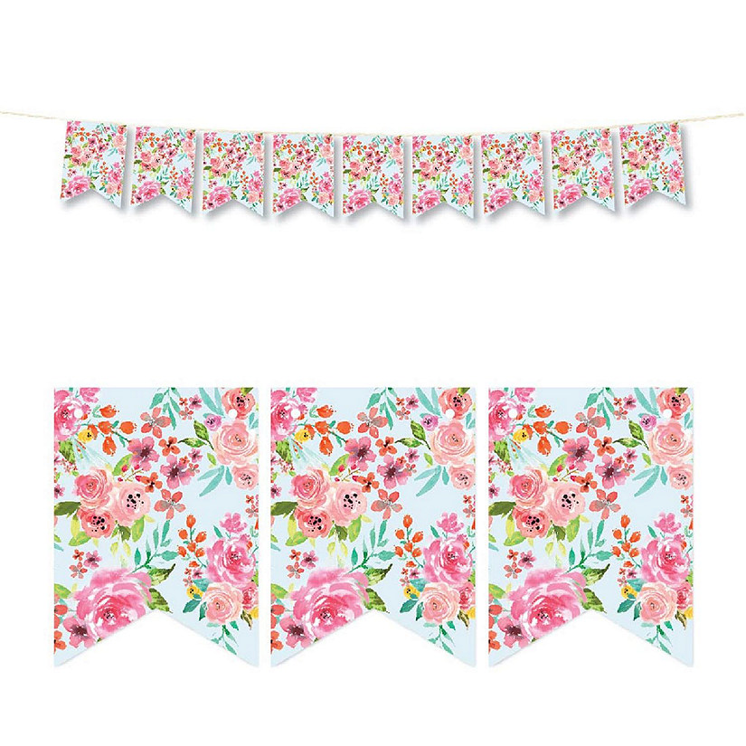 Pink Tea Party Banner 5ft Image