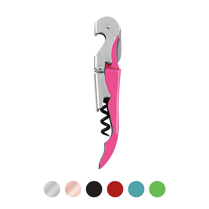 Pink Truetap&amp;#8482; Double-Hinged Corkscrew Image