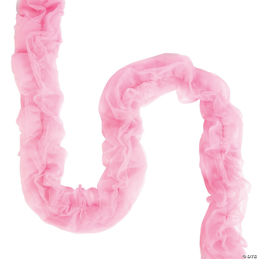 Pink Tulle Garland Image