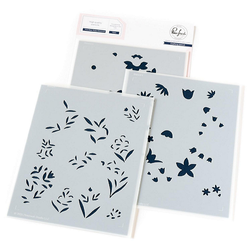 Pinkfresh Studio Stencils 4.25