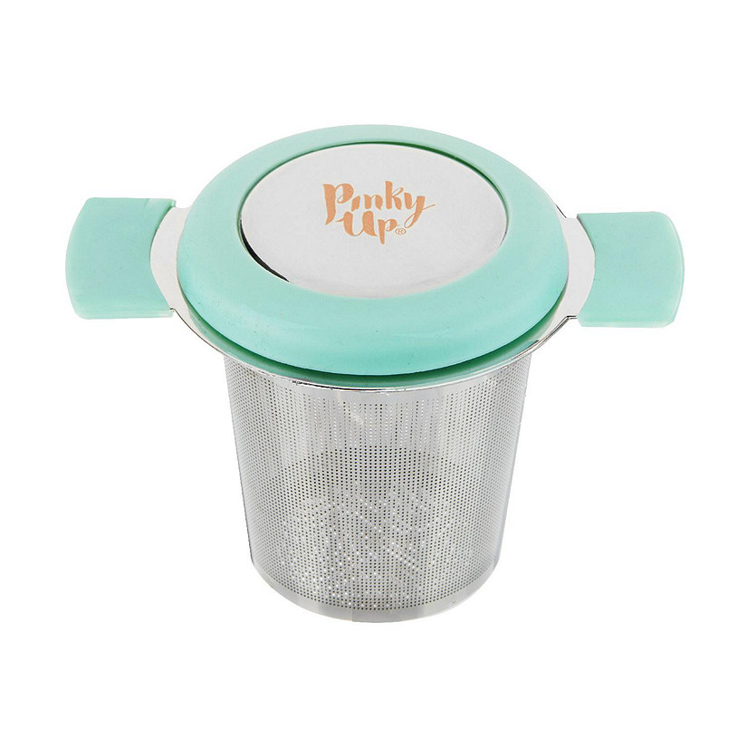 Pinky Up Erin Turquoise Universal Tea Infuser in Turquoise by Pinky U Image