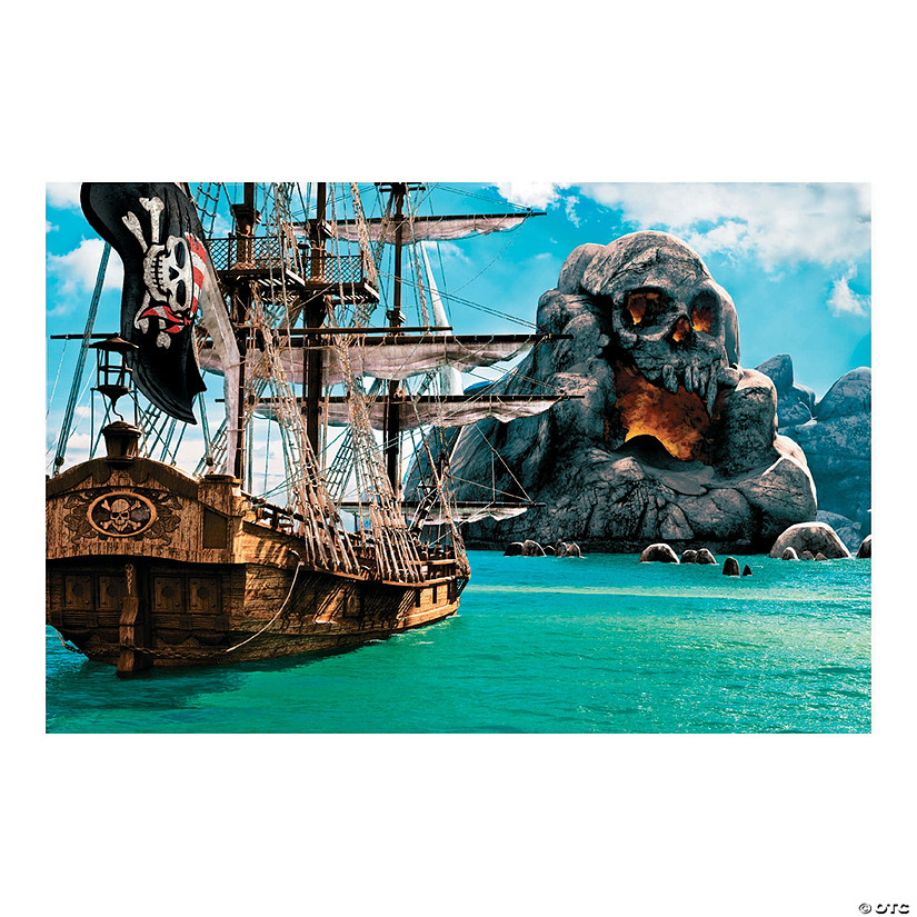 Pirate Backdrop Banner - 3 Pc. Image