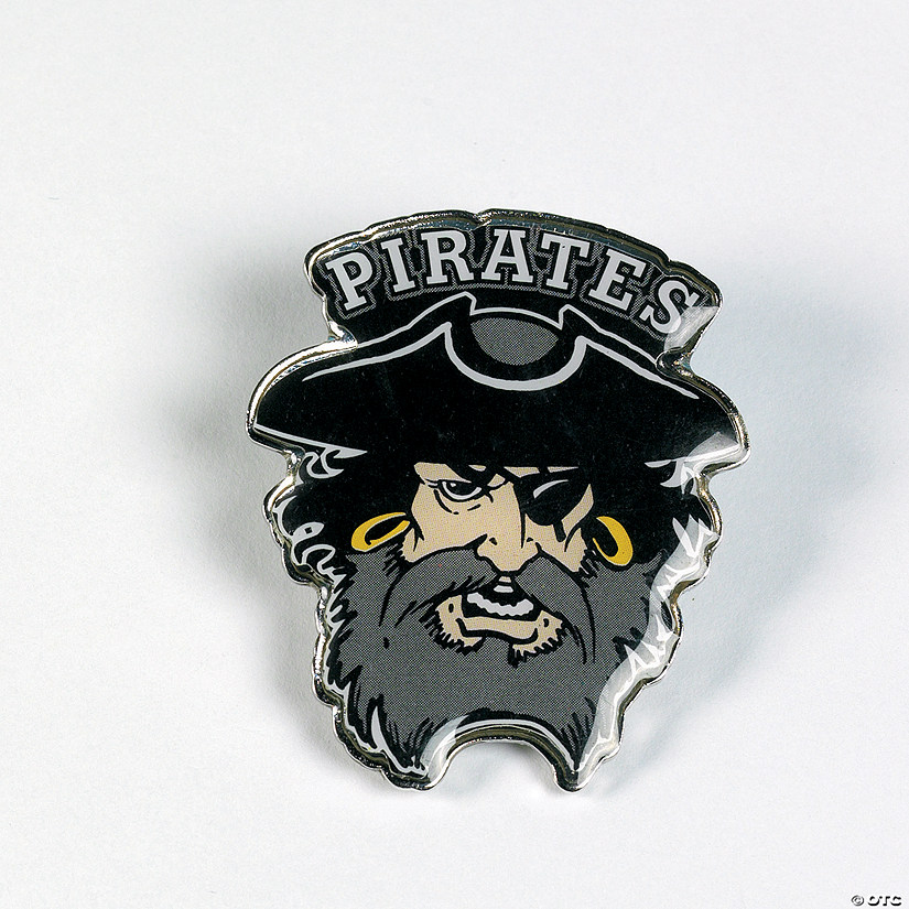 Pirate Mascot Pins - Discontinued