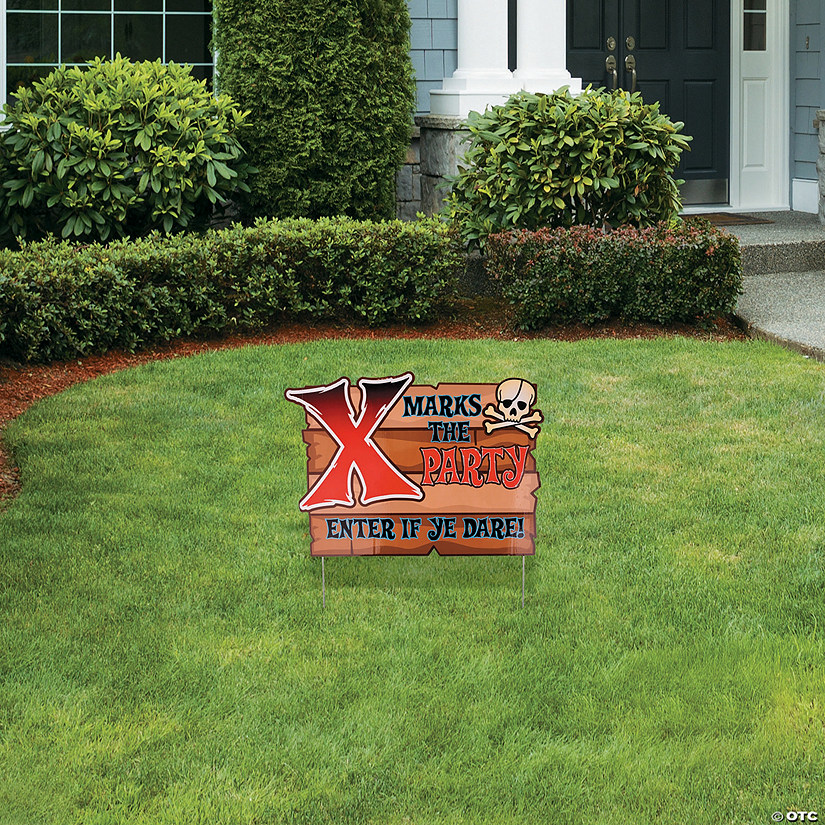 Pirate Party Yard Sign Discontinued