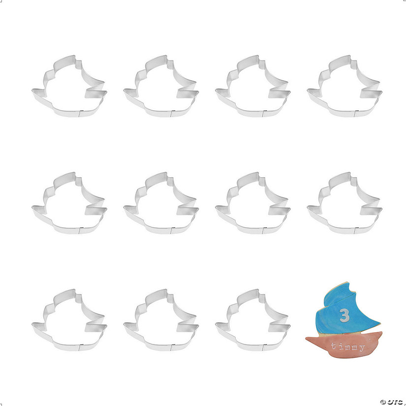 Pirate Ship 4.5" Cookie Cutters Image