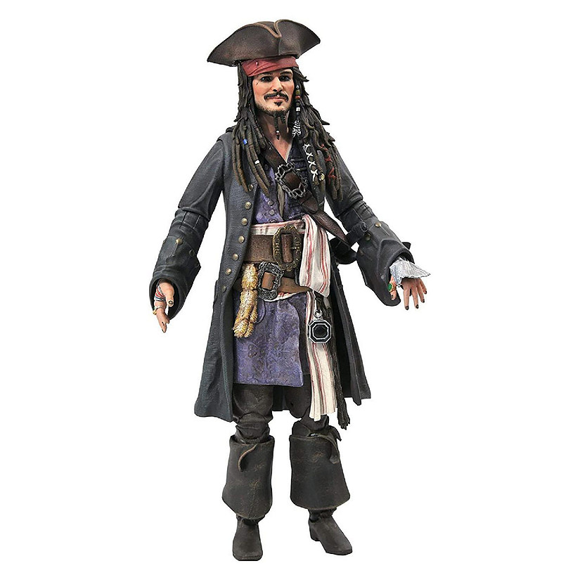Pirates of the Caribbean Jack Sparrow 7 Inch Action Figure Image