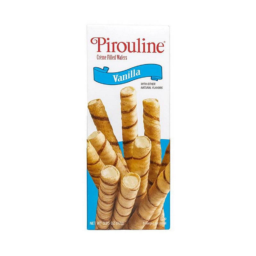 Pirouline 6038961 3.25 oz Boxed Vanilla Rolled Wafer Image