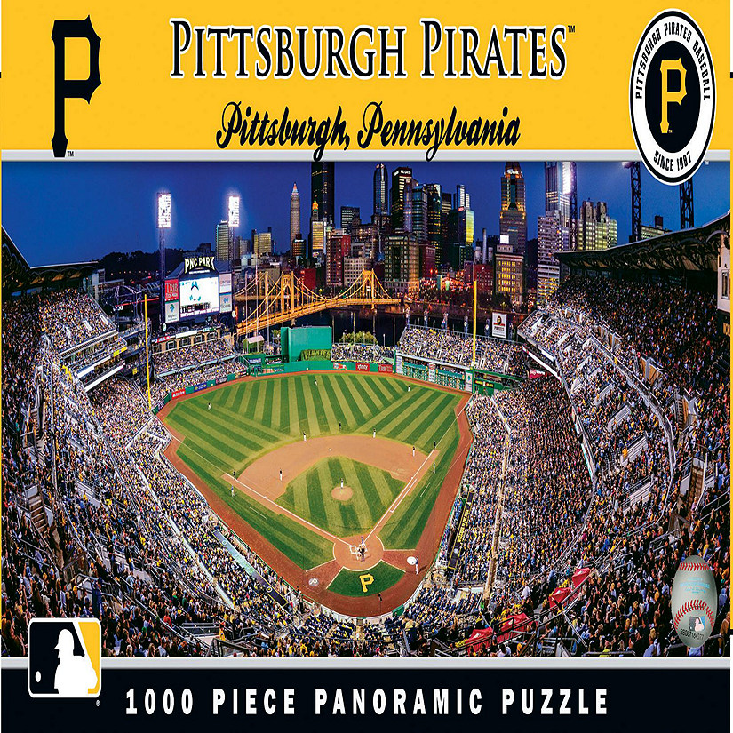 Pittsburgh Pirates - 1000 Piece Panoramic Jigsaw Puzzle Image