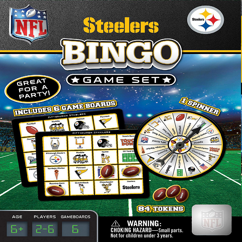 Pittsburgh Steelers Bingo Game Image
