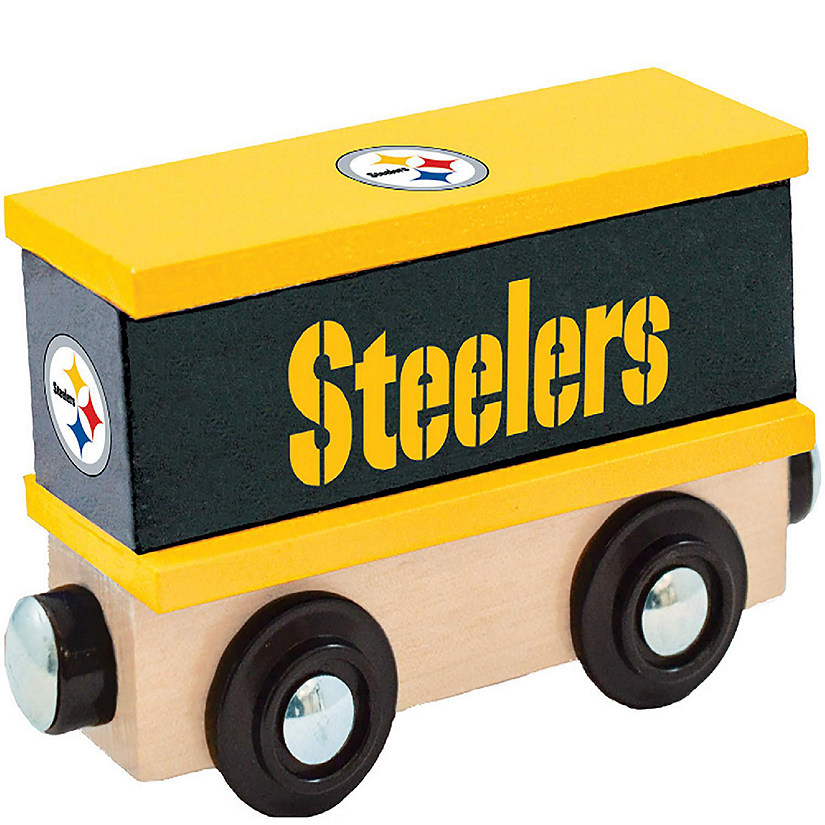 Pittsburgh Steelers Toy Train Box Car Image