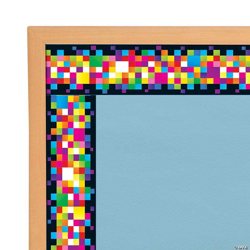 Pixels Bulletin Board Border