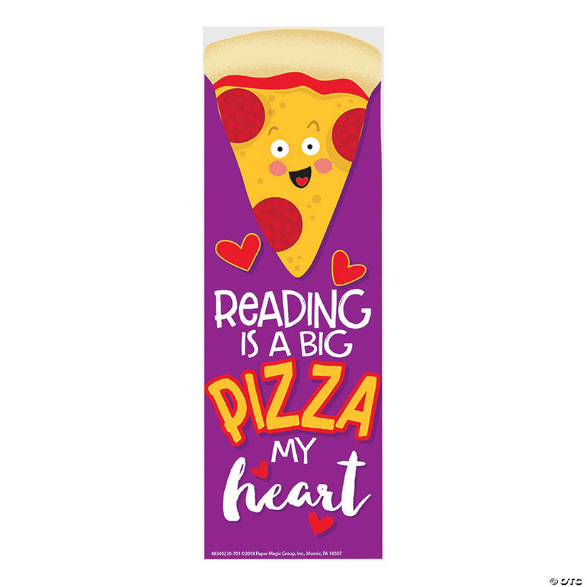 Pizza Scented Bookmarks - 24 Pc. Image
