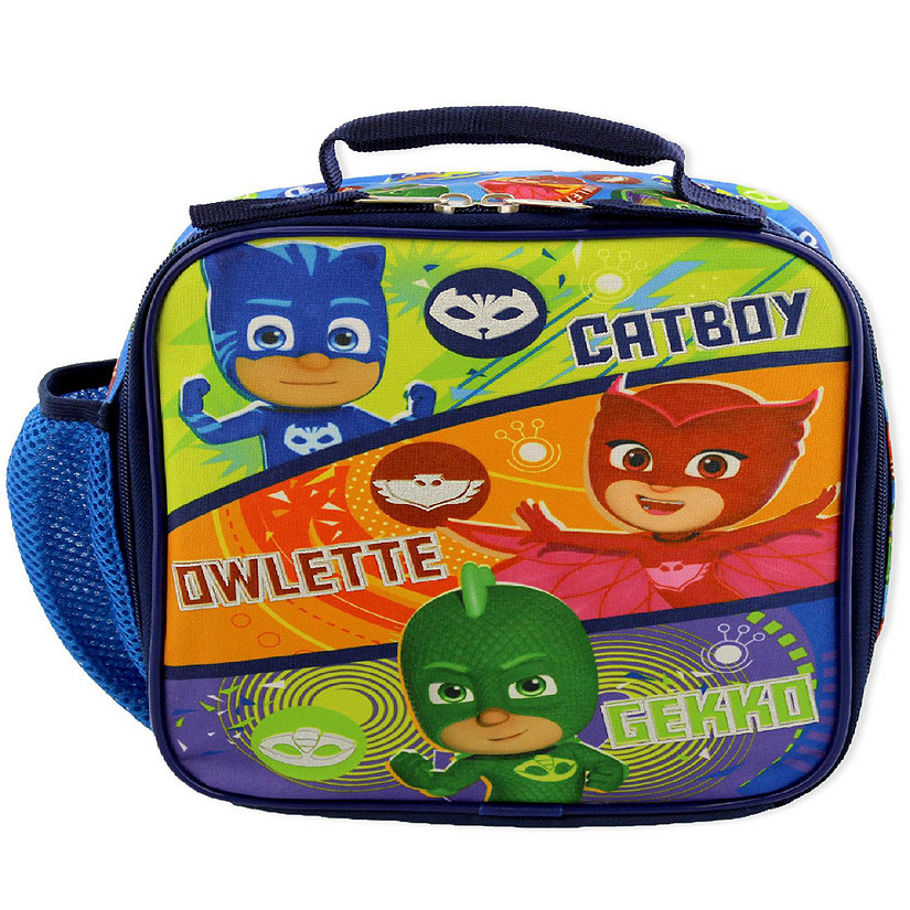 PJ Masks Boy's Girl's Soft Insulated School Lunch Box (One Size, BLue/Multi) Image