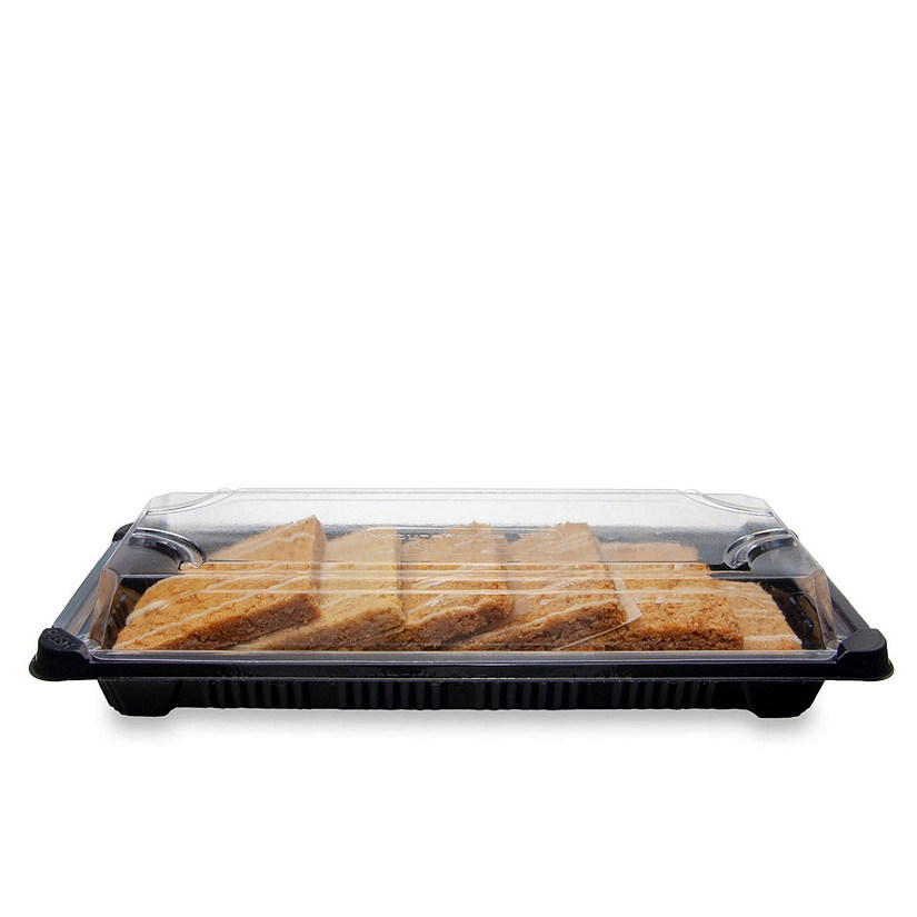 PLA Take-out Tray with Lid Combo - 400 Pieces Image