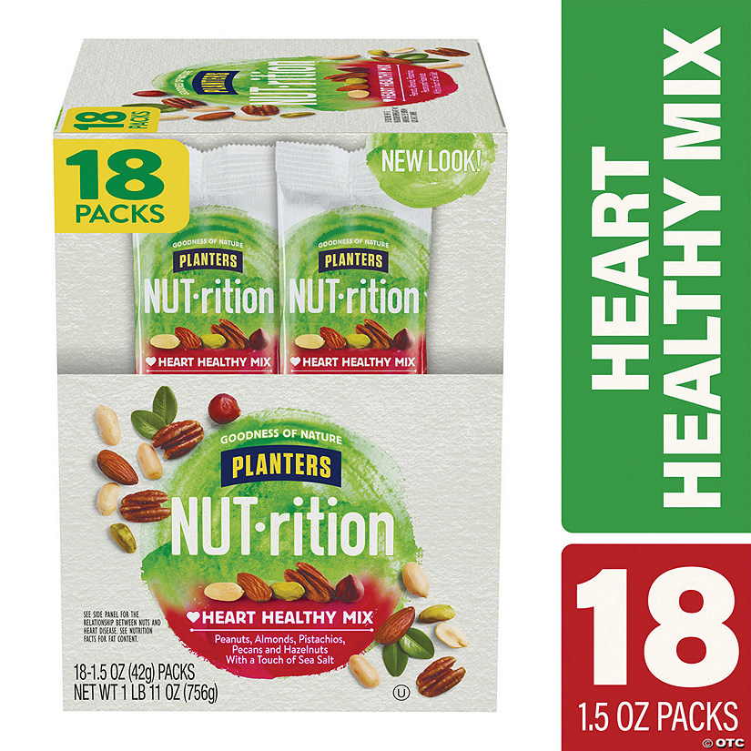 PLANTERS Nut-Rition Heart Healthy Mix - 18 Pieces Image