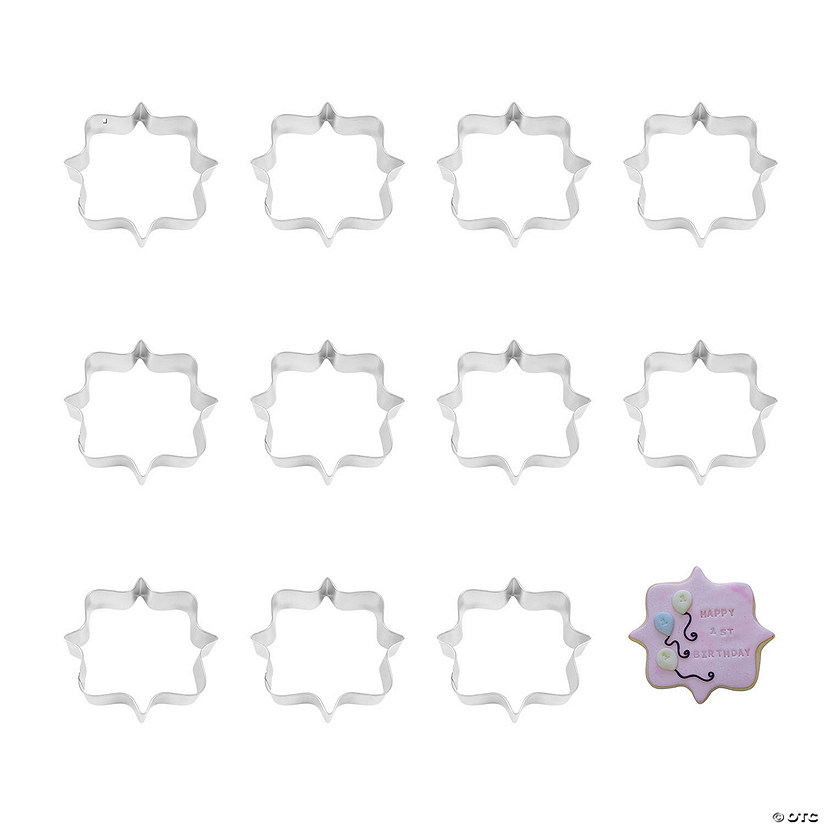 Plaque Square 4.25" Cookie Cutters Image