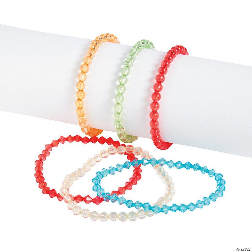 Plastic Beaded Bracelet Sets - Discontinued