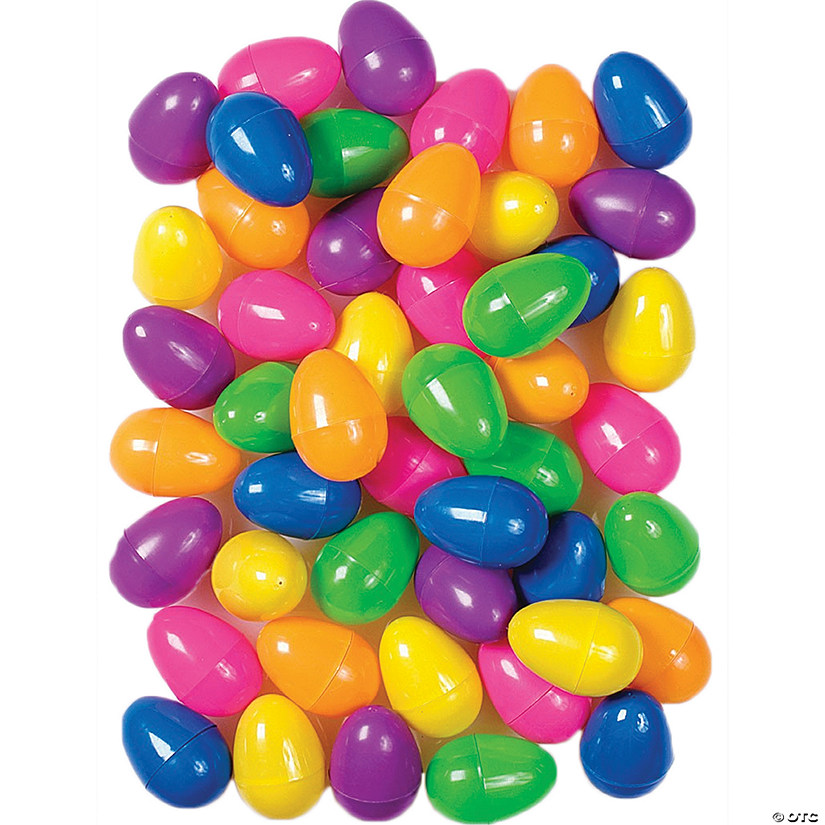Plastic Easter Eggs Bag Of 48 Discontinued