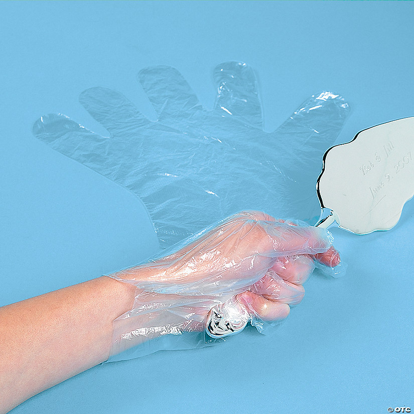 PLASTIC FOOD SERVING GLOVES Discontinued