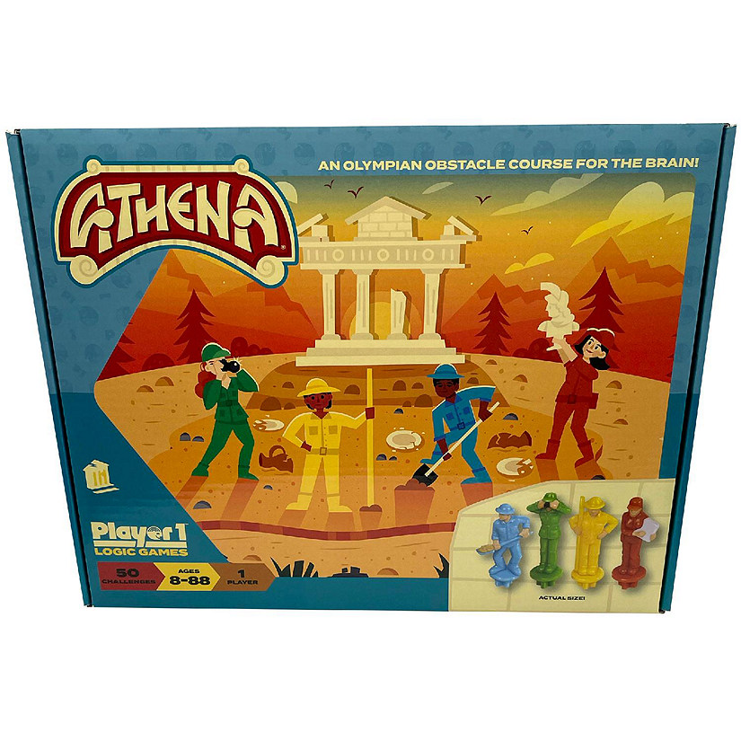 Player 1- Athena - Single Player Logic Game, 50 Challenges &amp; Puzzles Image