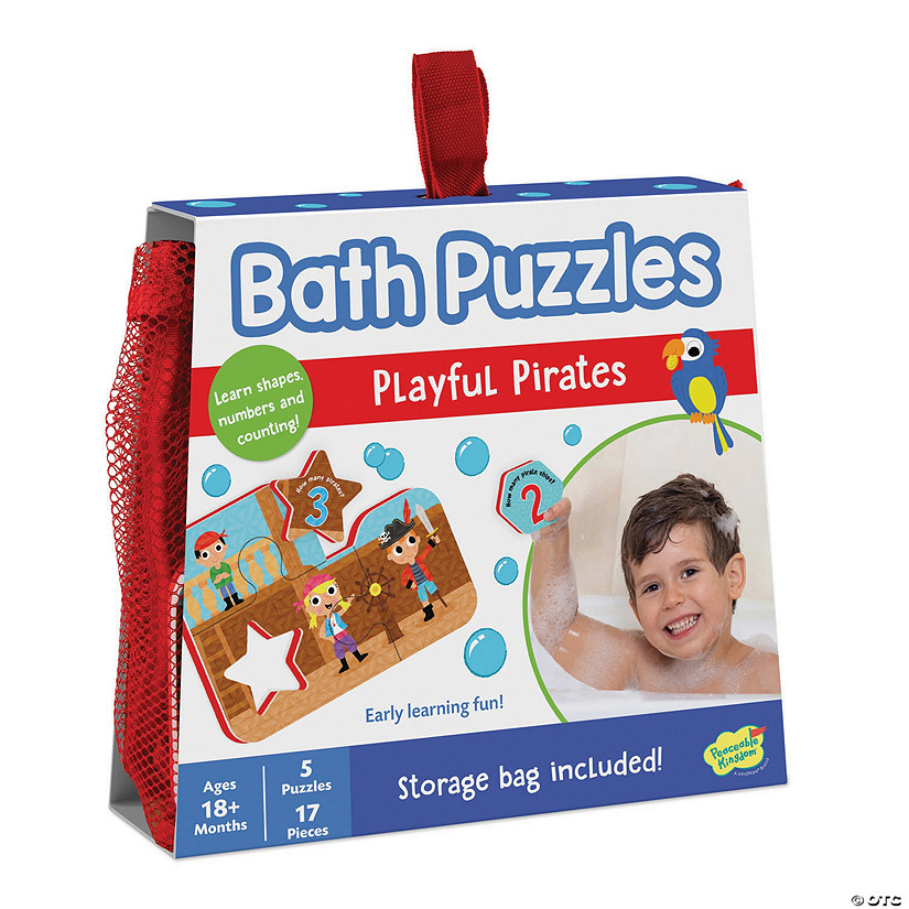 Playful Pirates Bath Puzzles Image