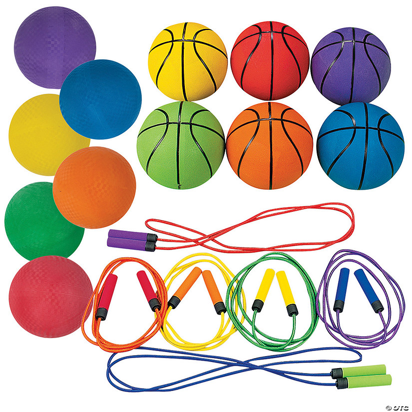 Playground Ball & Jump Rope Kit 24 Pc.