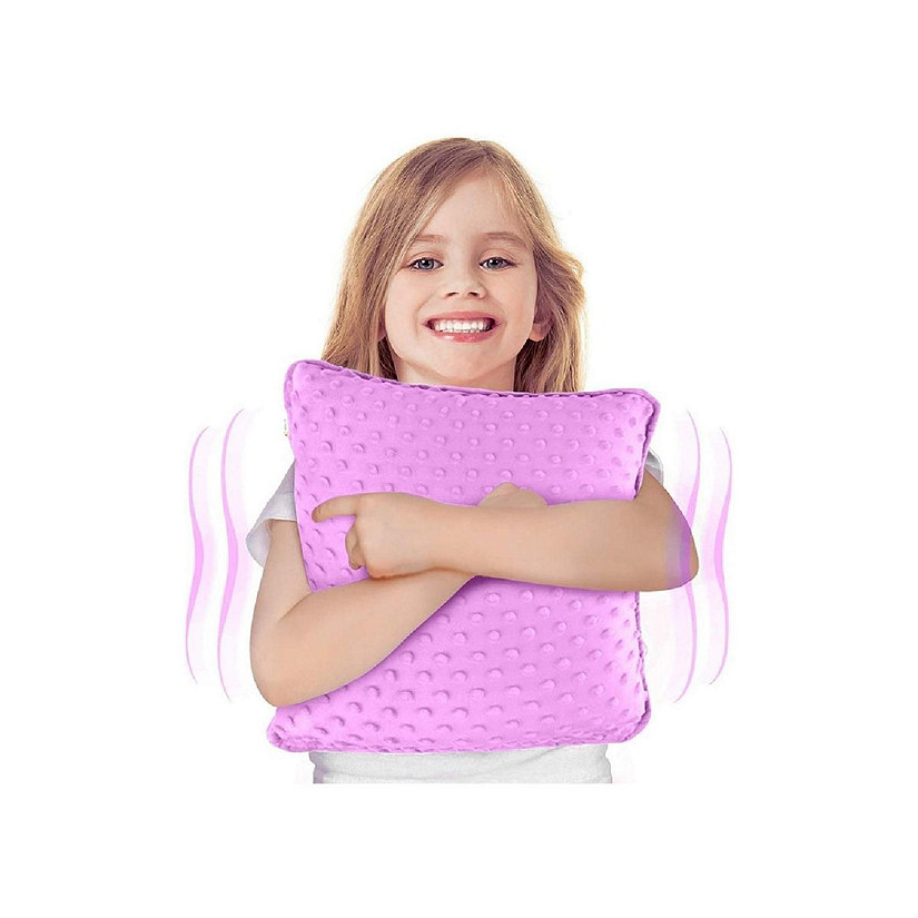 Playlearn 12-in Pink Rechargeable Vibrating Massage Pillow Image