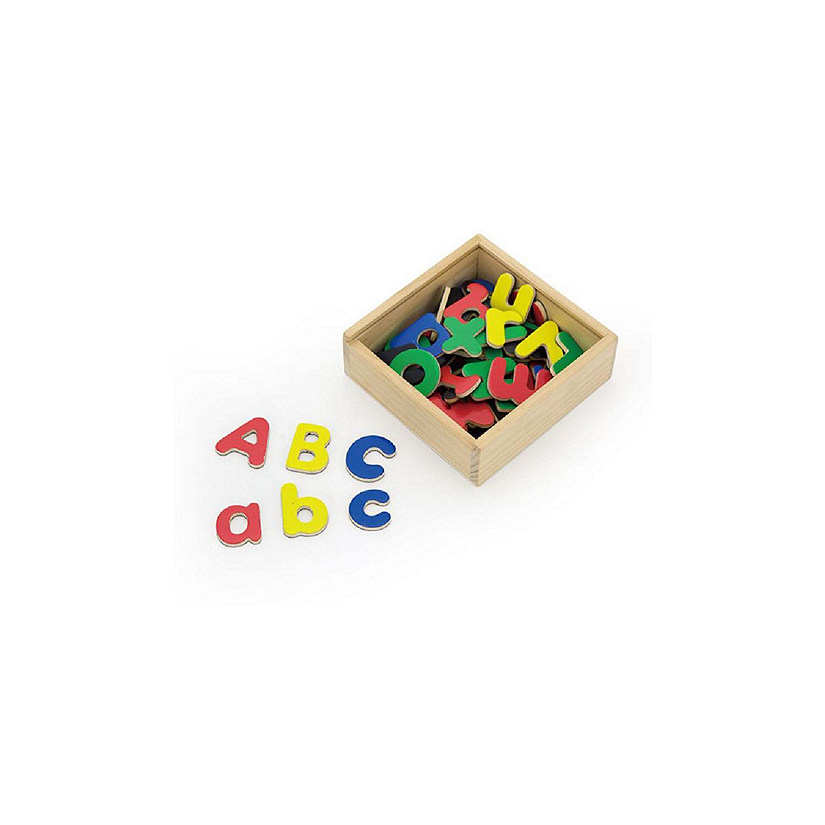 Playlearn Magnetic Letters - 52 pcs Image