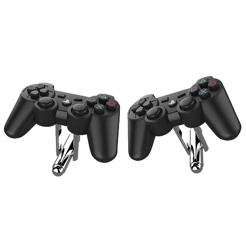 PlayStation PS3 Controller Cufflinks Black Image