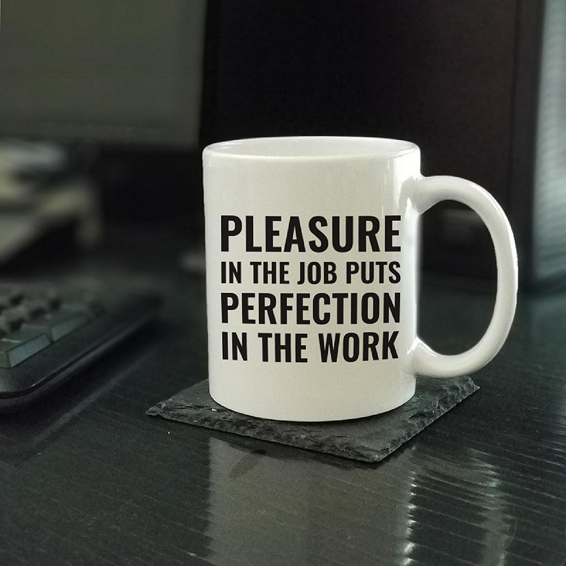 Pleasure Puts Perfection ceramic mug Image