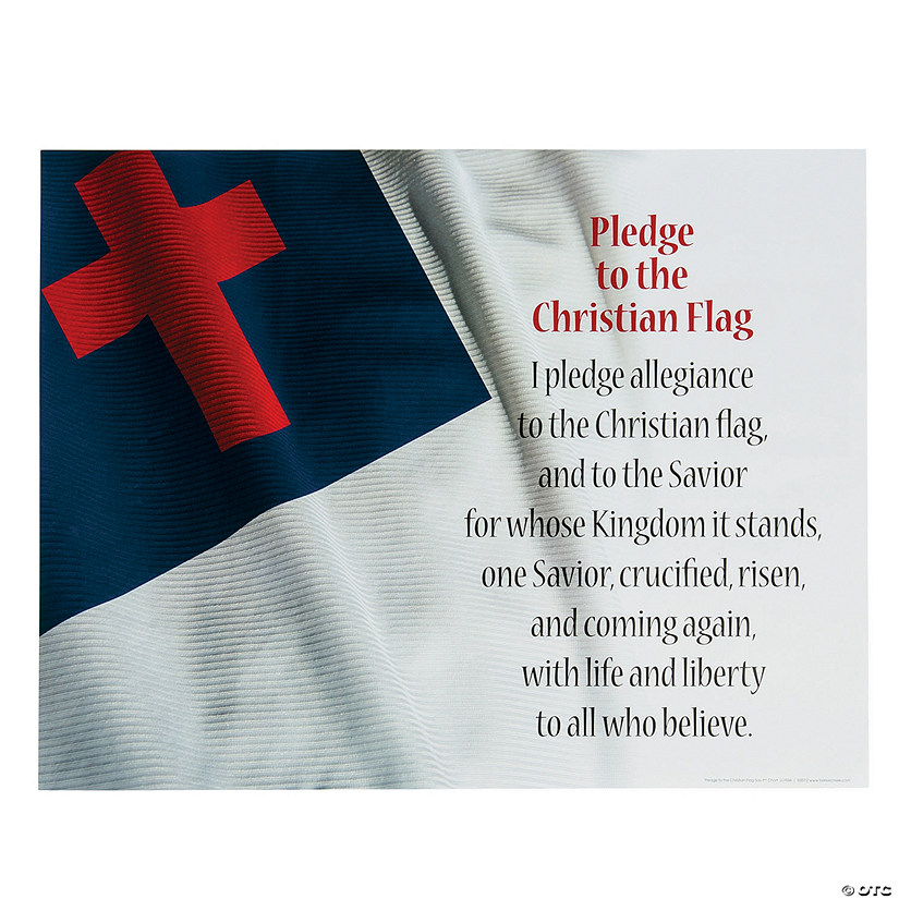 Pledge To Christian Flag Words