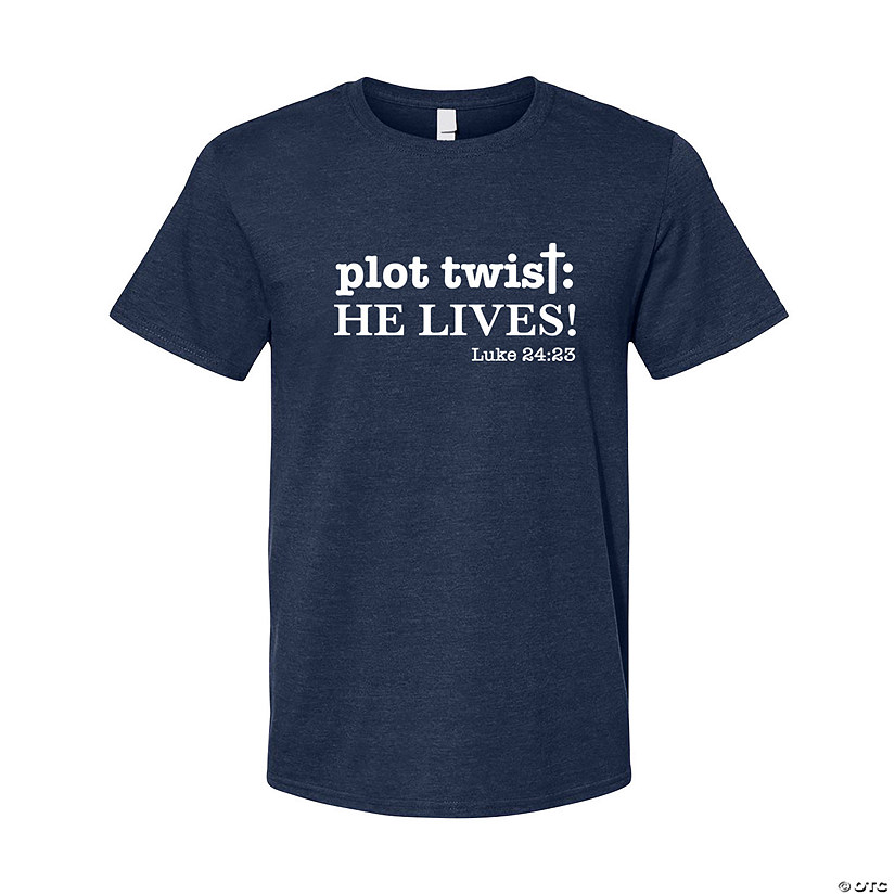 Plot Twist: He Lives! Adult&#8217;s T-Shirt Image