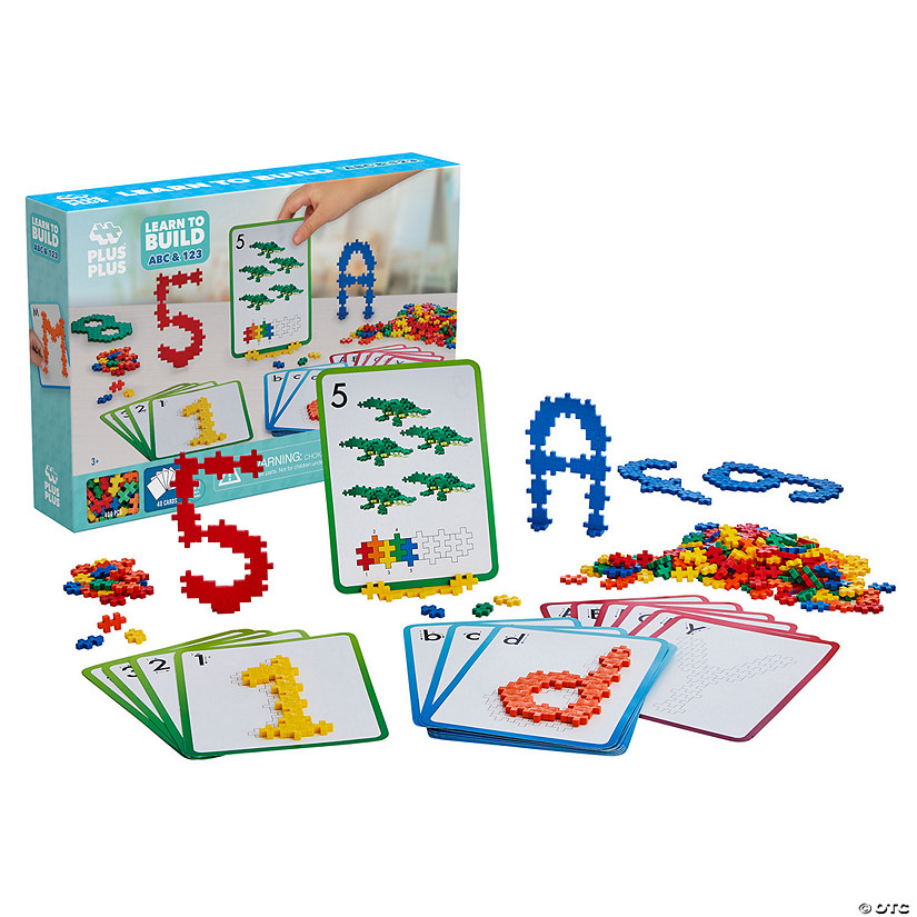Plus-Plus Learn to Build ABCs & 123s Image