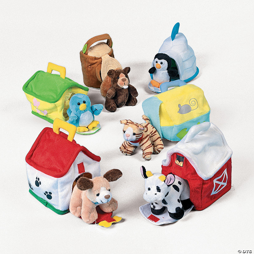 Plush Animals with Carry Case Discontinued
