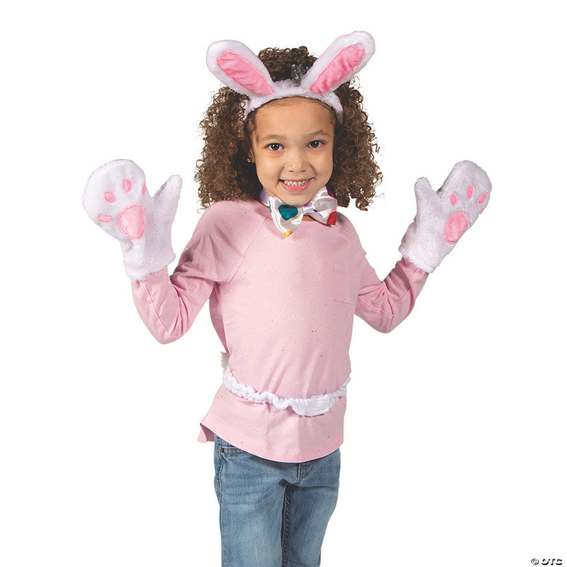 Plush Bunny Accessories Set - 5 Pc. Image