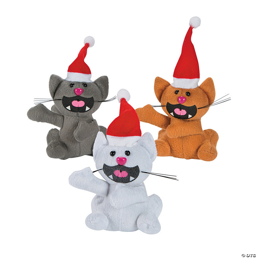 Plush Christmas Cat - Discontinued